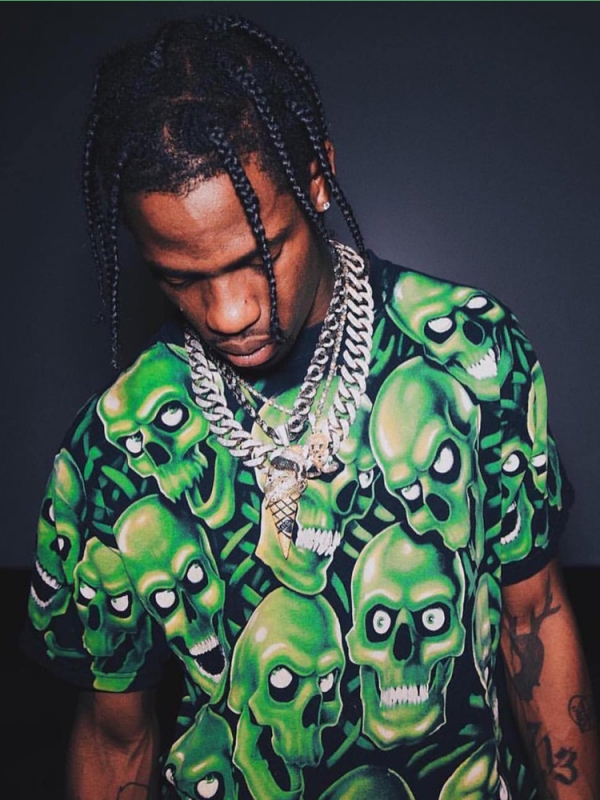 supreme green skull t shirt