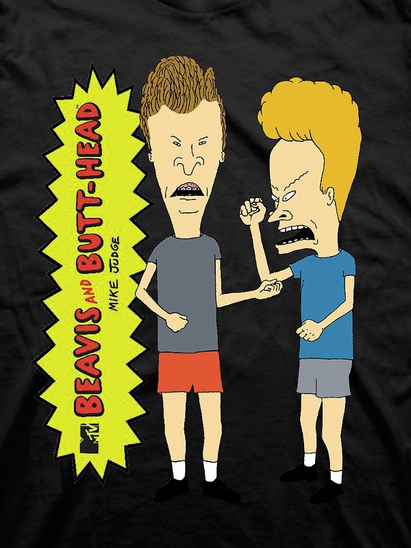 Mtv Beavis Butthead Graphic Tee