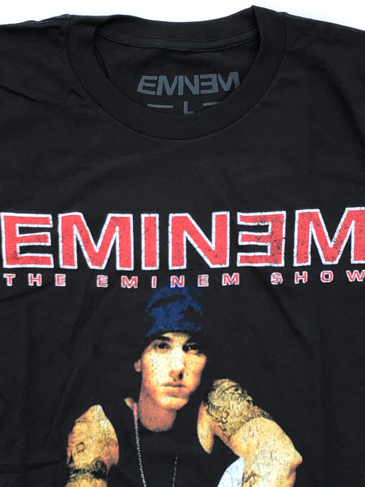 ヴィンテージ EMINEM エミネム Tシャツ サイズM 黒 EMINEM/エミネム/THE EMINEM SHOW/Tシャツ/XL/コットン/BLK : セカンド