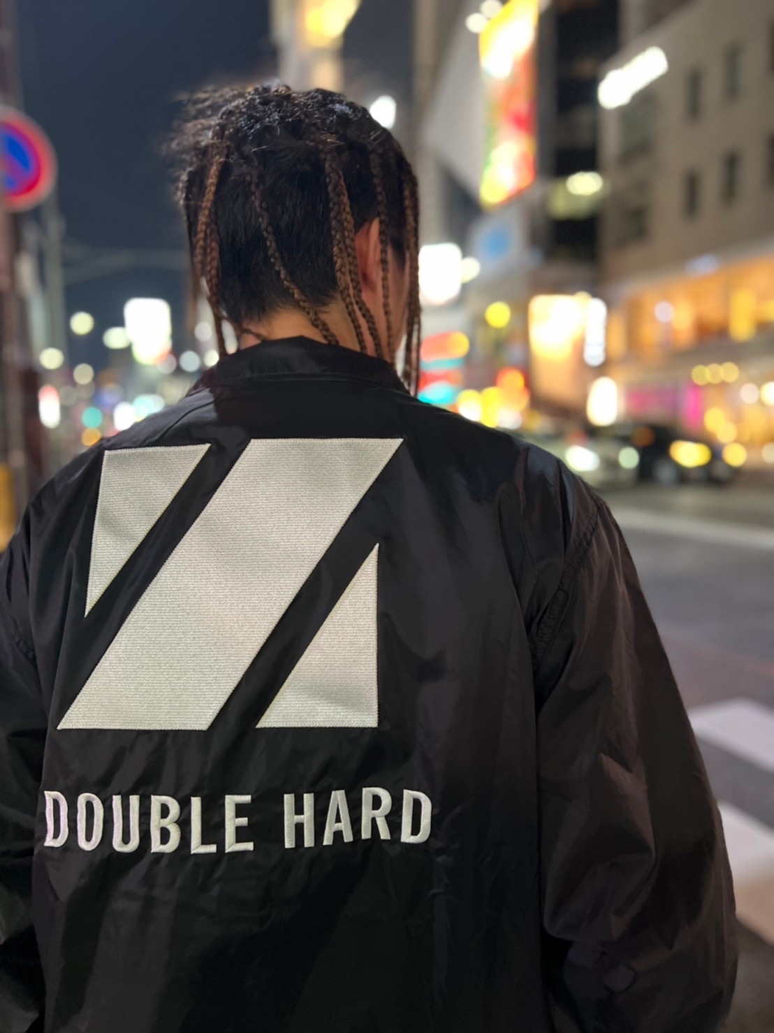DOUBLE HARD NEW LOGO COACH JACKET DOUBLE HARD NEW LOGO COACH JACKET