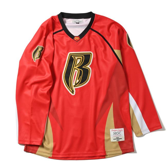 Headgear - Ruff Ryders Hockey Jersey Red