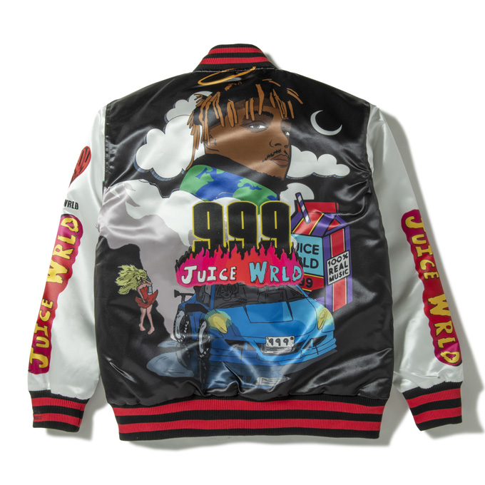 HEADGEAR CLASSIC JUICE WRLD GOODBYE AND GOOD RIDDANCE SATIN JACKET