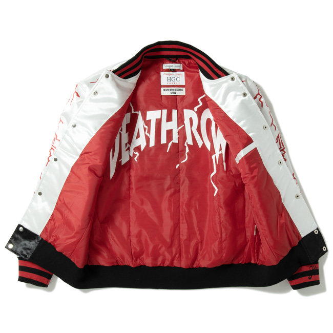 HEADGEAR CLASSIC WELCOME TO DEATH ROW SATIN JACKET