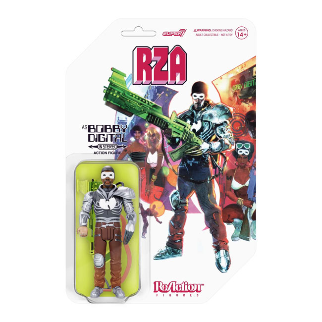 SUPER7,スーパーセブン,RZA ReAction Figure Bobby Digital,RZA