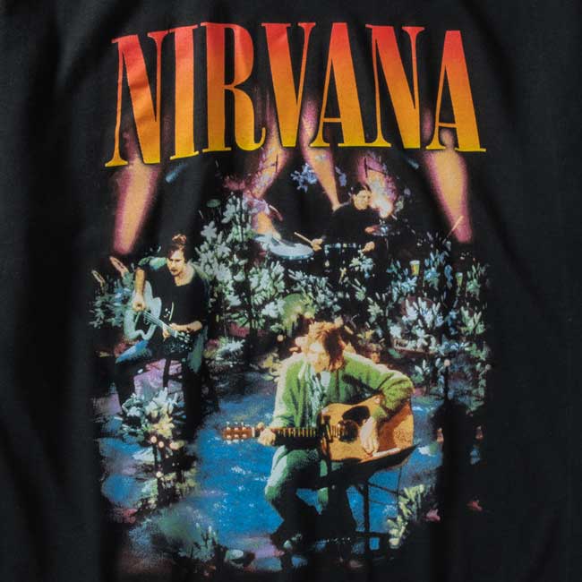 NIRVANA LIVE CONCERT PHOTO TEE