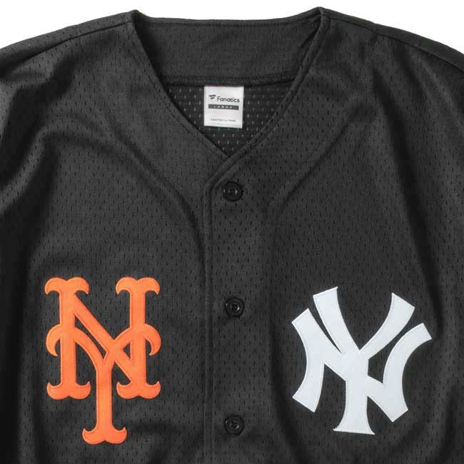 FANATICS MLB NEW YORK SUBWAY SERIES BASEBALL SHIRT