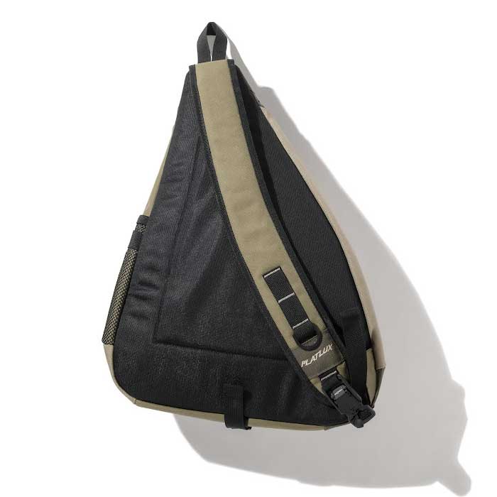 FLATLUX Days Sling Bag黒 メッシュポケット付き FLATLUX Days Sling Bag黒 メッシュポケット付き