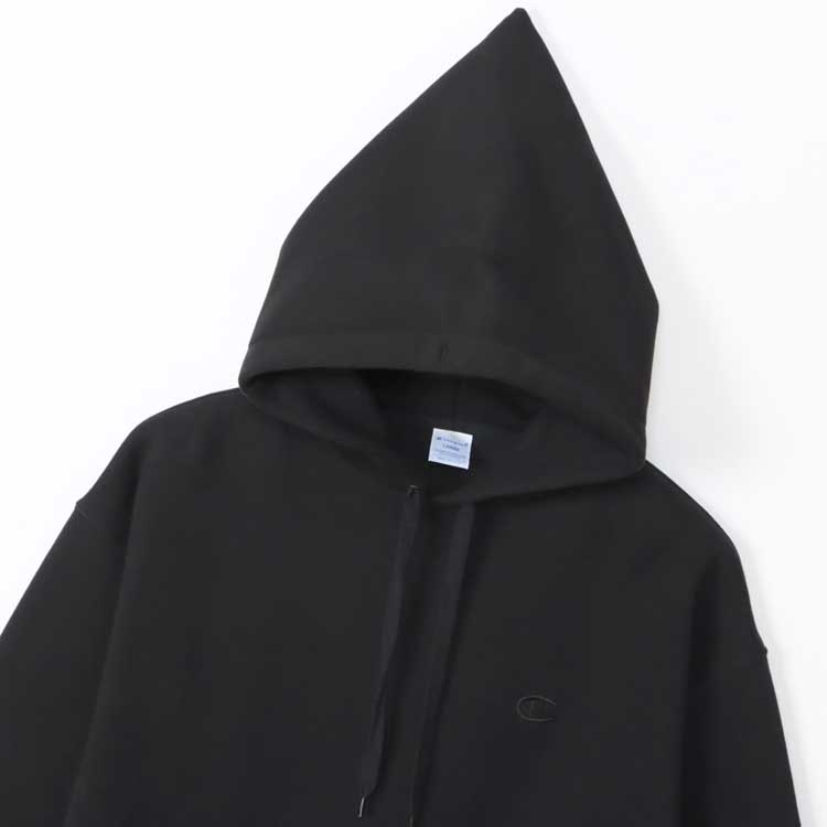 Champion hoodie with logo on back outlet