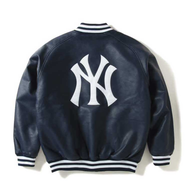 FANATICS MLB NEW YORK YANKEES PU LEATHER STADIUM JACKET