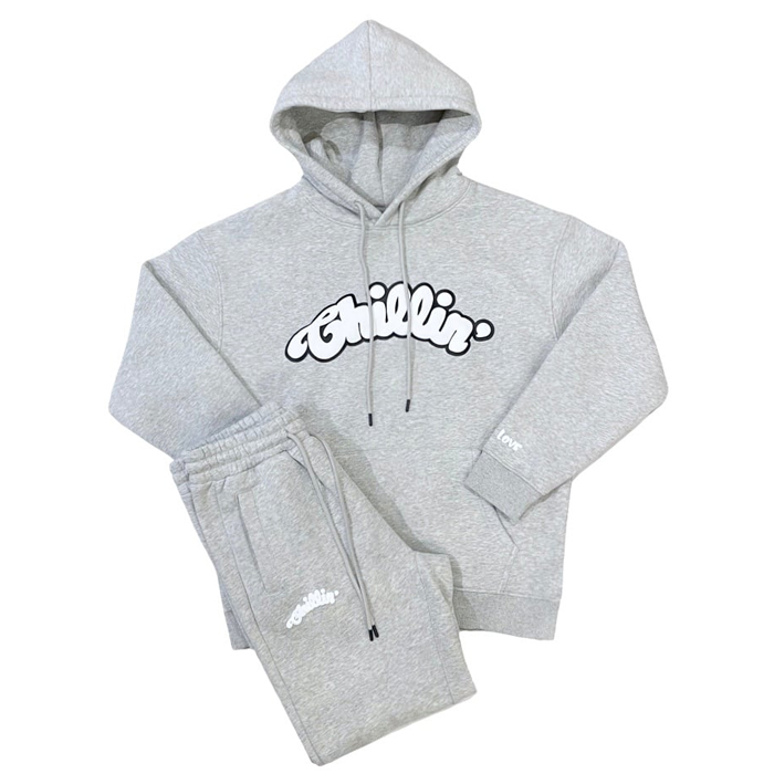 Chillin' BIG LOGO SWEAT SET UP