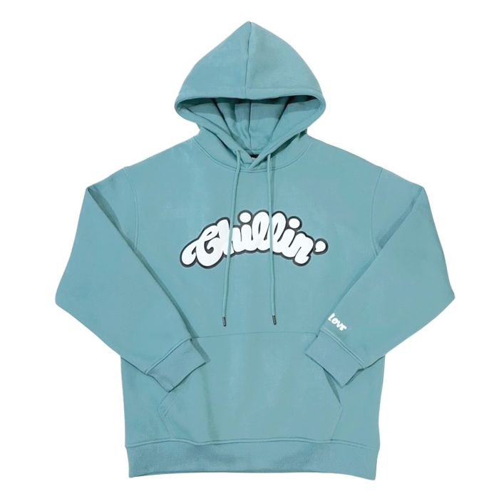 Chillin' BIG LOGO SWEAT SET UP Lサイズ Chillin' BIG LOGO SWEAT SET UP