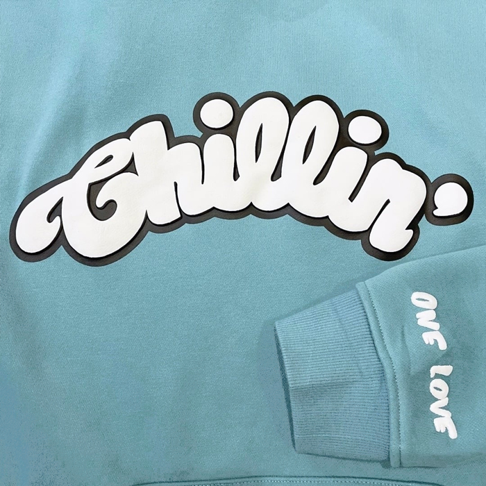 Chillin' BIG LOGO SWEAT SET UP