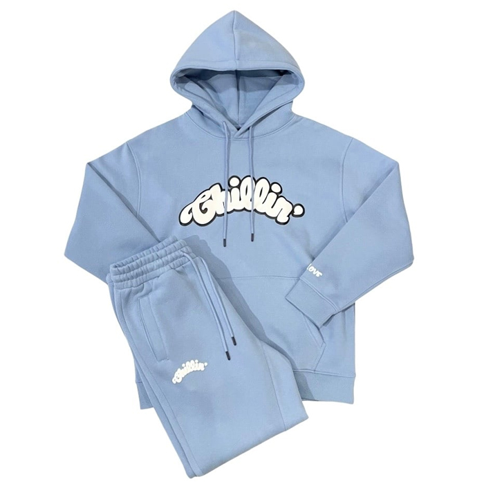 Chillin' BIG LOGO SWEAT SET UP Lサイズ Chillin' BIG LOGO SWEAT SET UP