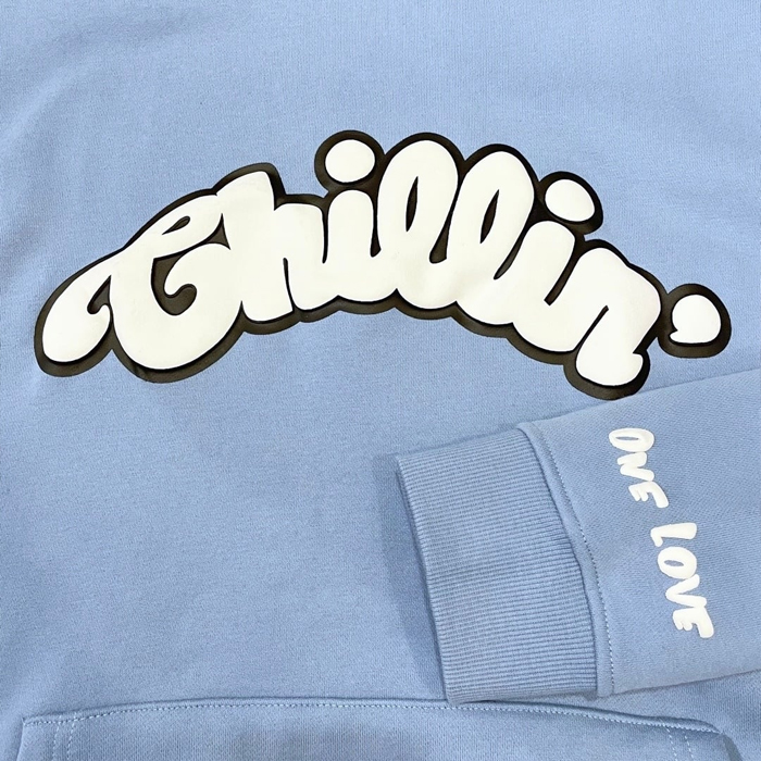 Chillin' BIG LOGO SWEAT SET UP Lサイズ Chillin' BIG LOGO SWEAT SET UP