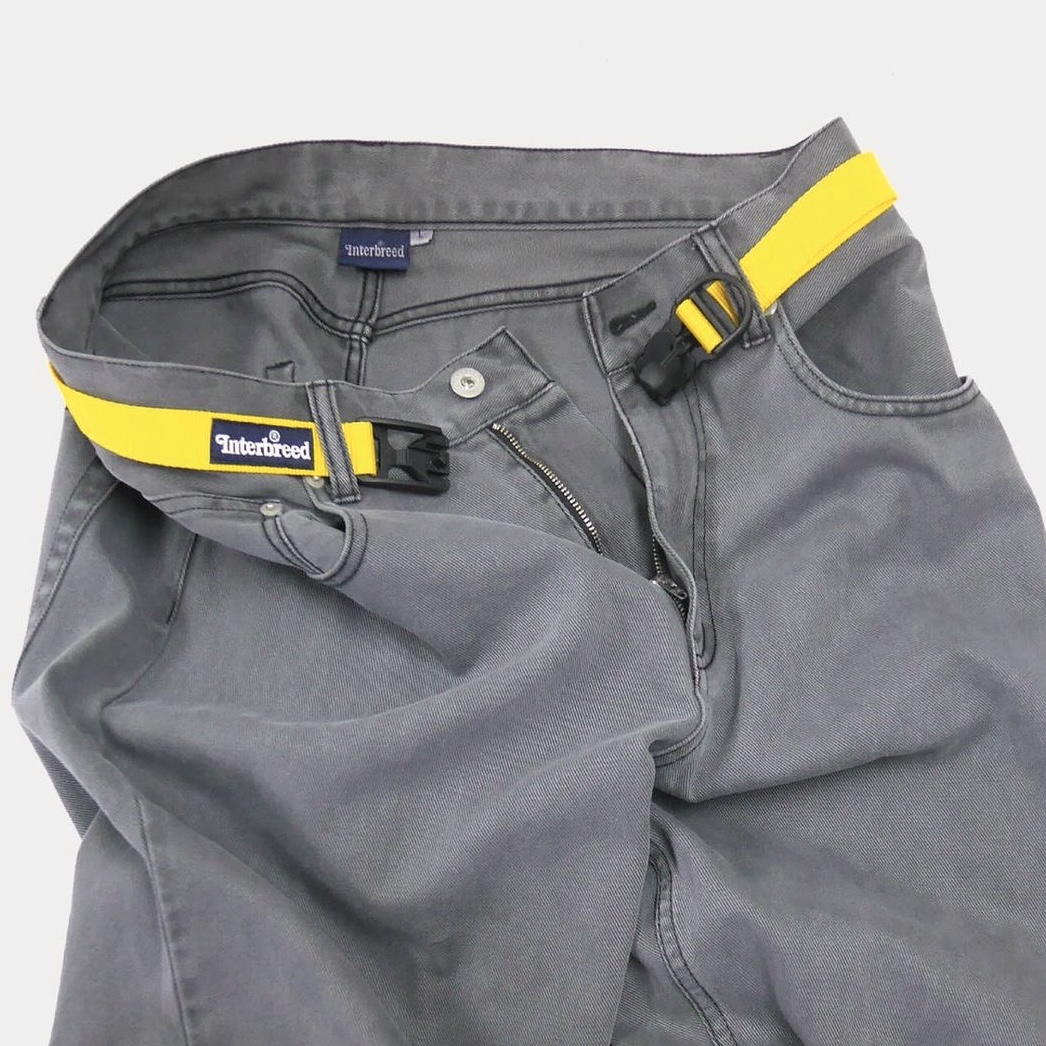 INTERBREED WASHED BAGGY JEANS