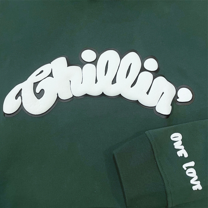 Chillin' BIG LOGO SWEAT SET UP