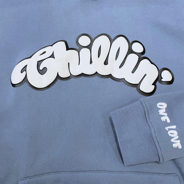 Chillin' BIG LOGO SWEAT SET UP