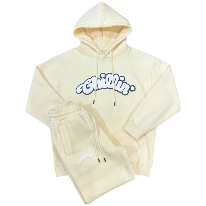 Chillin' BIG LOGO SWEAT SET UP