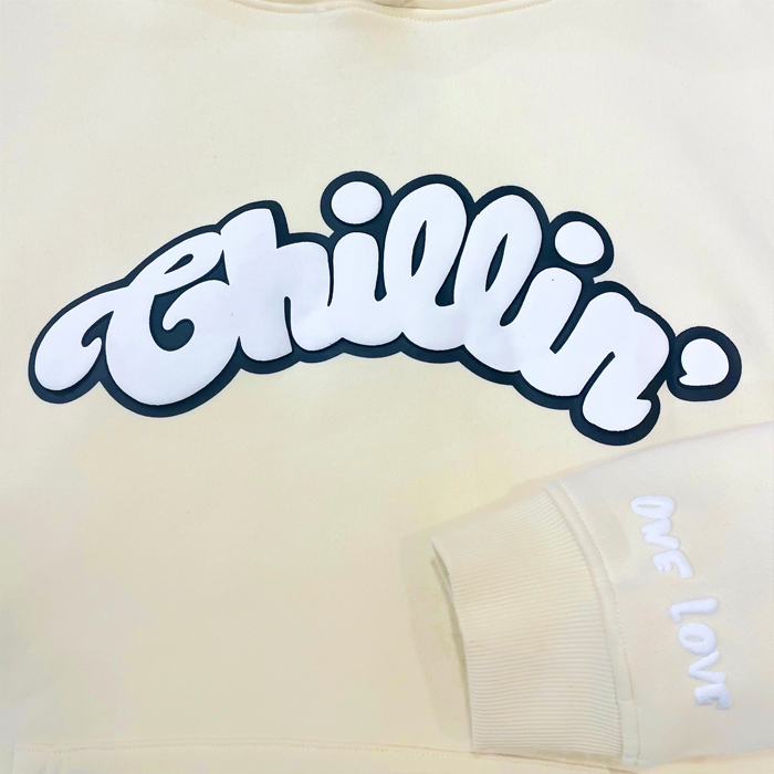 Chillin' BIG LOGO SWEAT SET UP