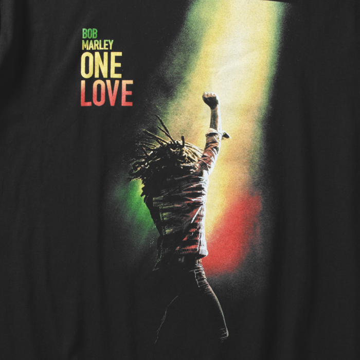 ZION ROOTSWEAR BOB MARLEY ONE LOVE MOVIE POTER TEE
