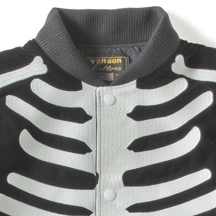 VANSON 50TH ANNIVERSARY VELVETEEN BOMBER JACKET