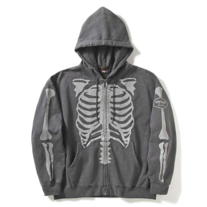 VANSON BONE ZIP UP
