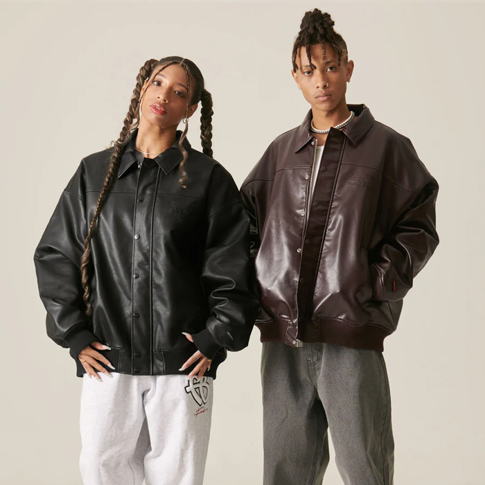 FUBU ECO LEATHER BLOUSON