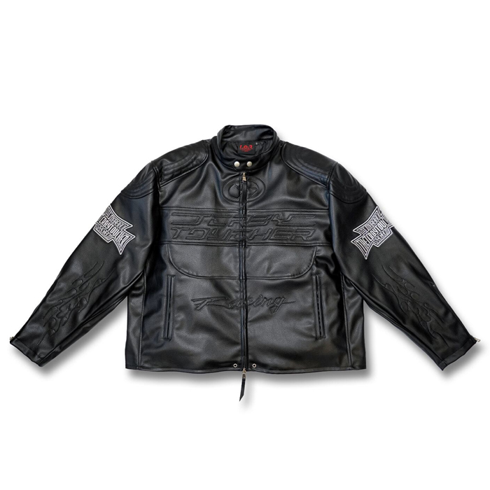 T.C.R UNITY MOTO JACKET(BLACK