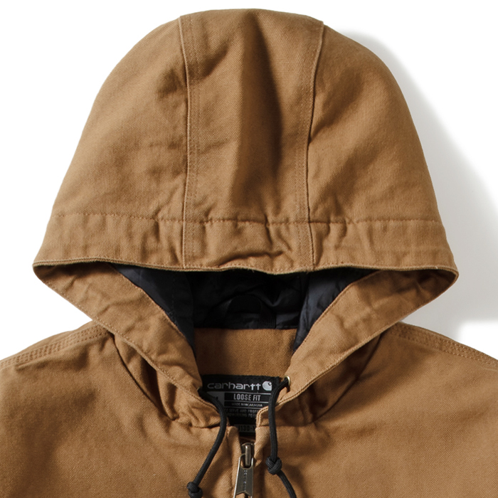 Carhartt LOOSE FIT WASHED DUCK INSULATED ACTIVE JACKET J130 Carhartt LOOSE FIT WASHED DUCK INSULATED ACTIVE JACKET J130
