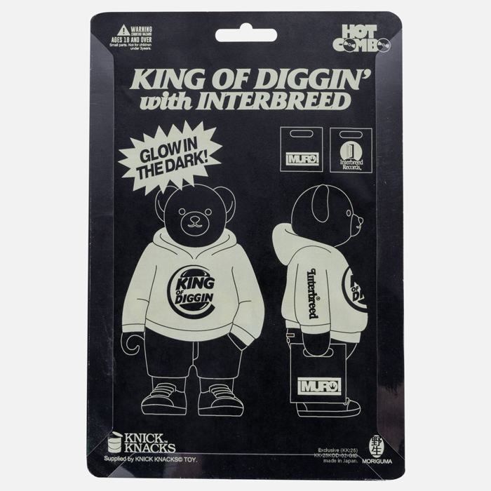 INTERBREED KING OF DIGGIN'x INTERBREED “King of Diggin Bear”Glow