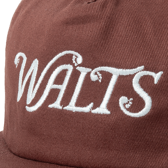 帽子 WALT'S BAR WALTS LOGO DADS CAP BLACK WALT'S BAR WALTS LOGO WASHED DADS CAP