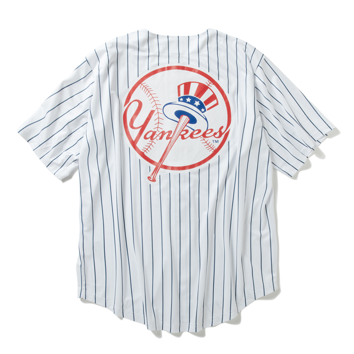 FANATICS MLB MESH BASEBALL SHIRT NEW YORK YANKEES