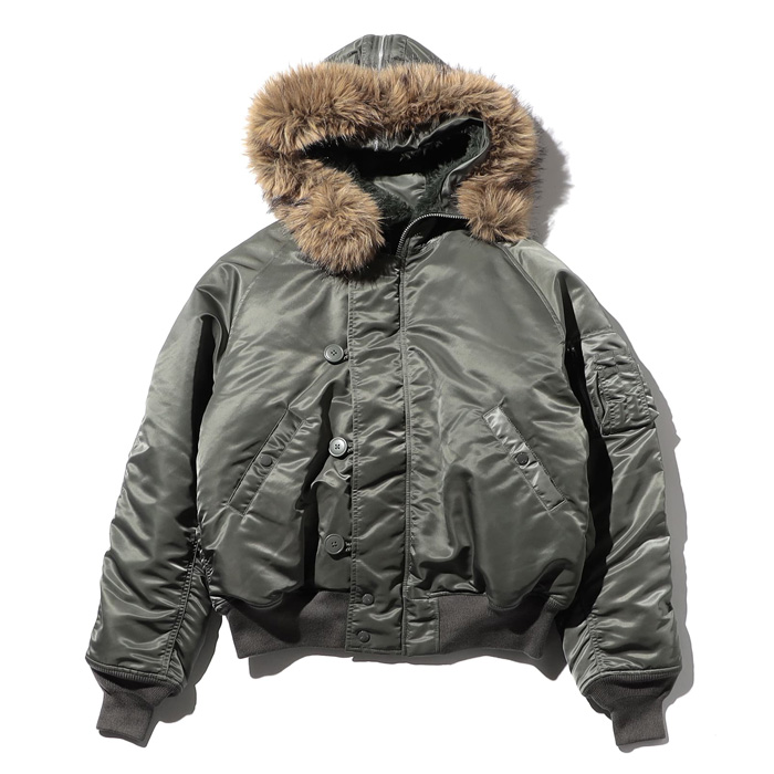 VALLEY APPAREL N-2B FLIGHT NYLON JACKET