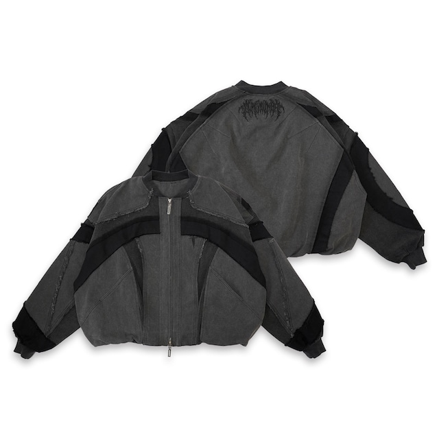 T.C.R BY TOUCHER T.C.R DISTRESSED SPLICED BLOUSON