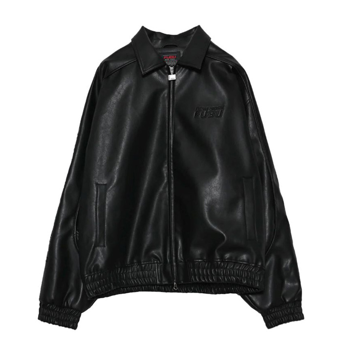 fubu レザージャケット　タグ付き FUBU FAUX LEATHER JACKET