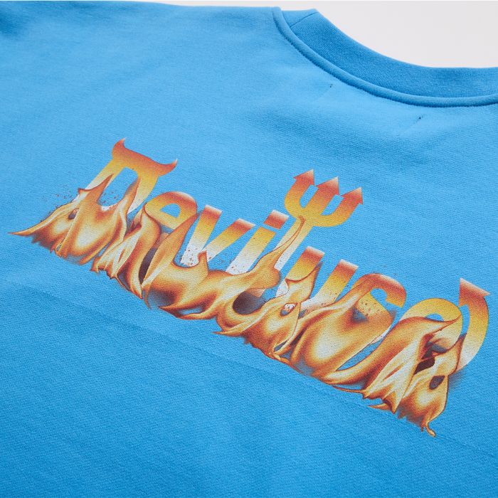Deviluse FLAME LOGO CREWNECK