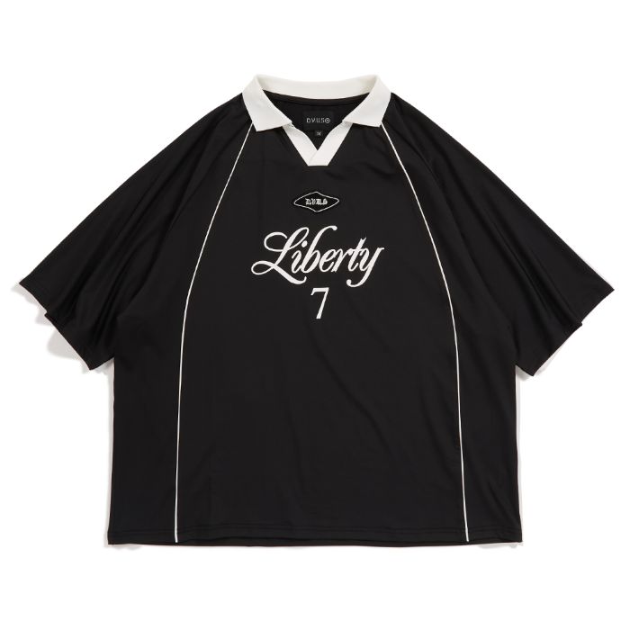 新品Deviluse デビルユース　Liberty GAMEシャツ　blk-XL Deviluse Liberty Game Shirts