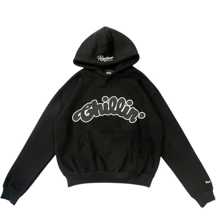 Chillin' BIG LOGO LAYERED SWEAT SETUP