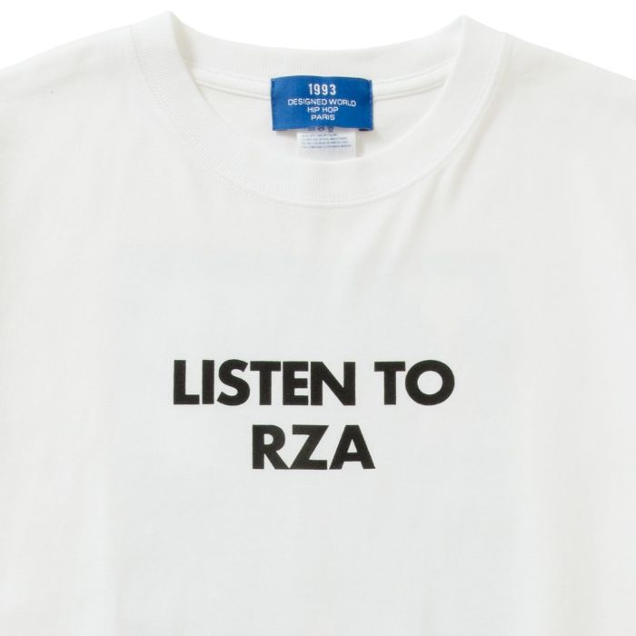 1993 DESIGNED WORLD HIP HOP LISTEN TO RZA TEE