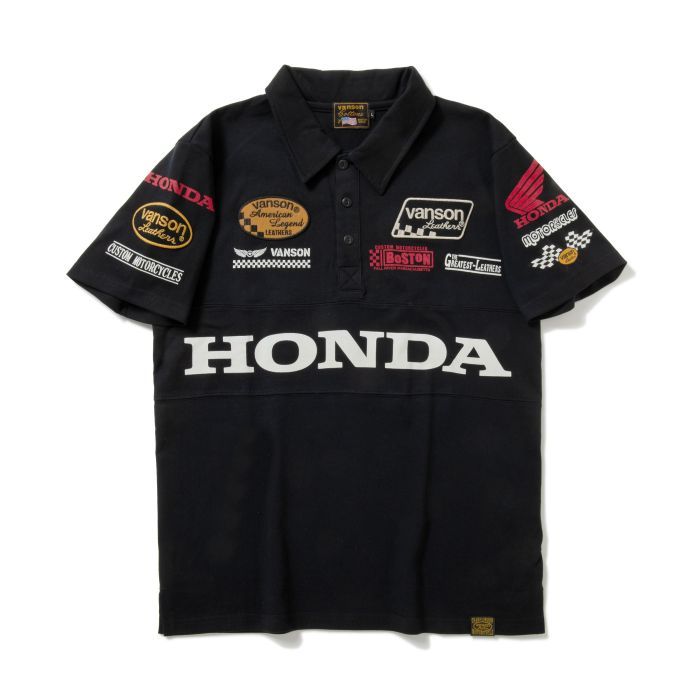 VANSON × HONDA RACING POLO SHIRT