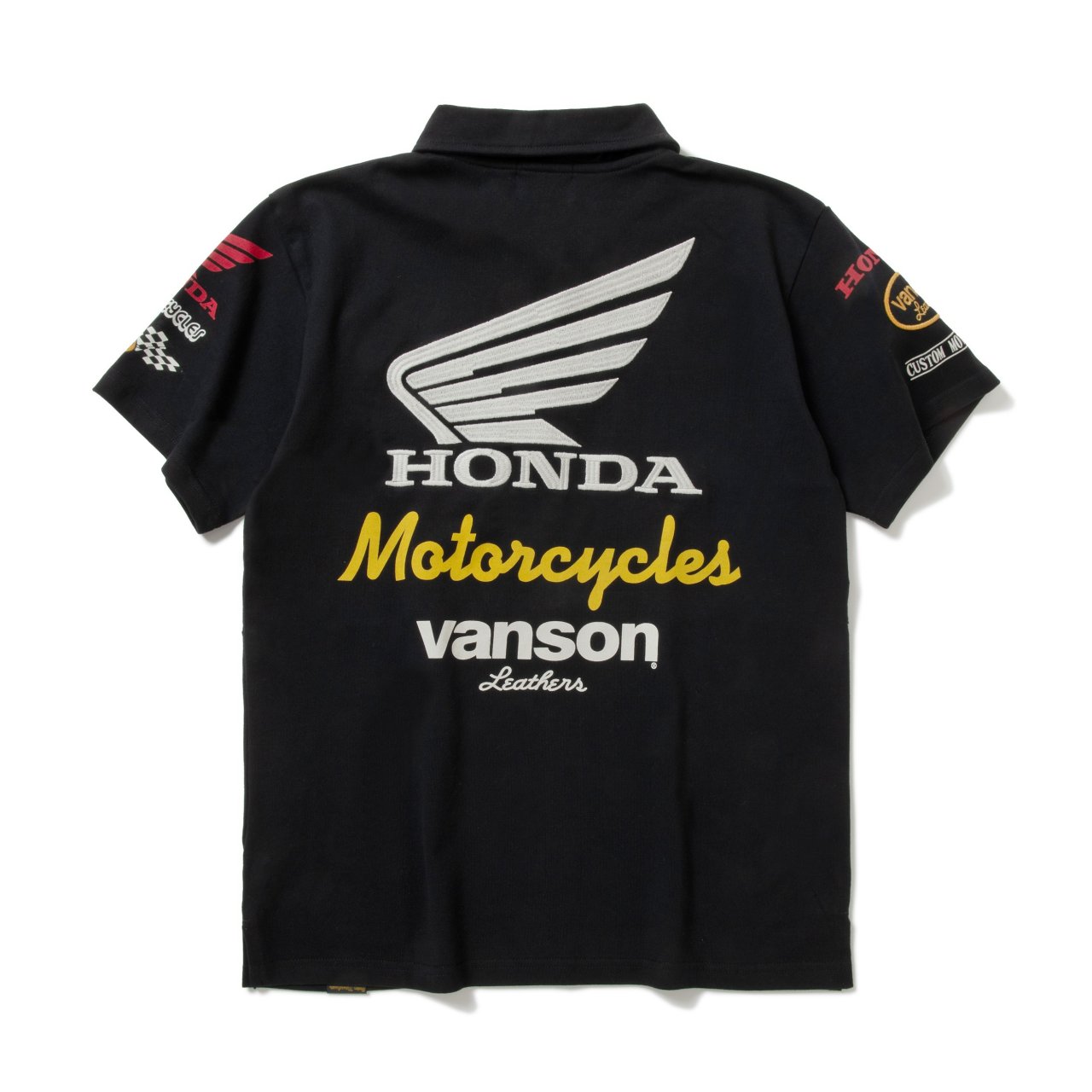 VANSON × HONDA RACING POLO SHIRT