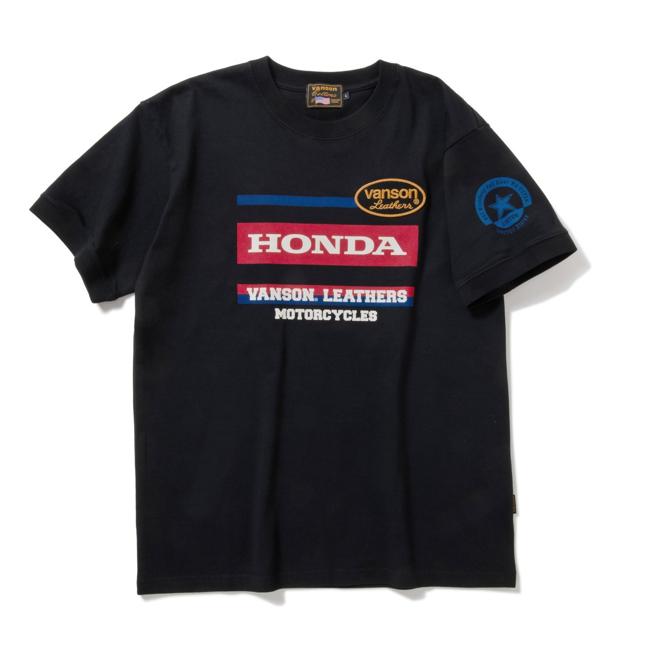 VANSON × HONDA RINGER SS TEE