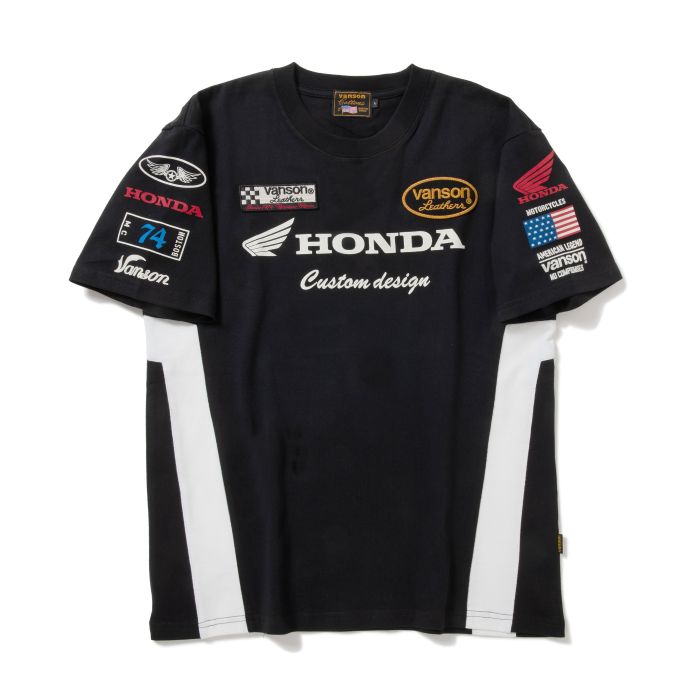 VANSON × HONDA PANEL SS TEE